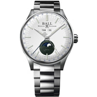 Automatic Watch - Ball Engineer II Moon Calendar Men's Green Watch NM3016C-S1J-WHGR