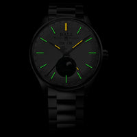 Automatic Watch - Ball Engineer II Moon Calendar Men's Green Watch NM3016C-S1J-WHGR