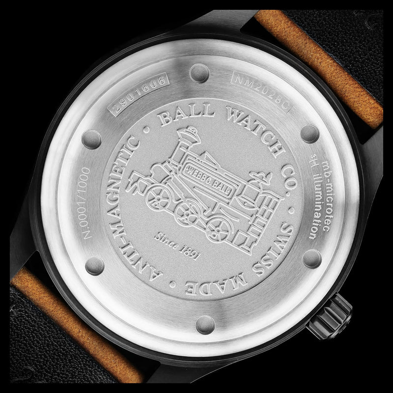 Automatic Watch - Ball Engineer II Rainbow Men's Black Watch NM2028C-L28CJ-BK