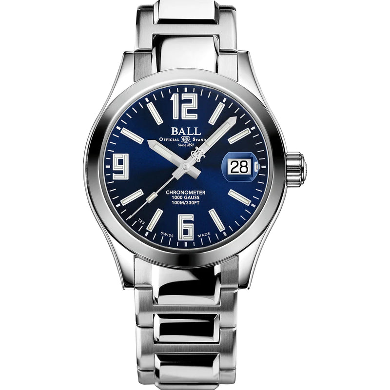 Automatic Watch - Ball Engineer III Pioneer Men's Blue Watch NM9026C-S15CJ-BE