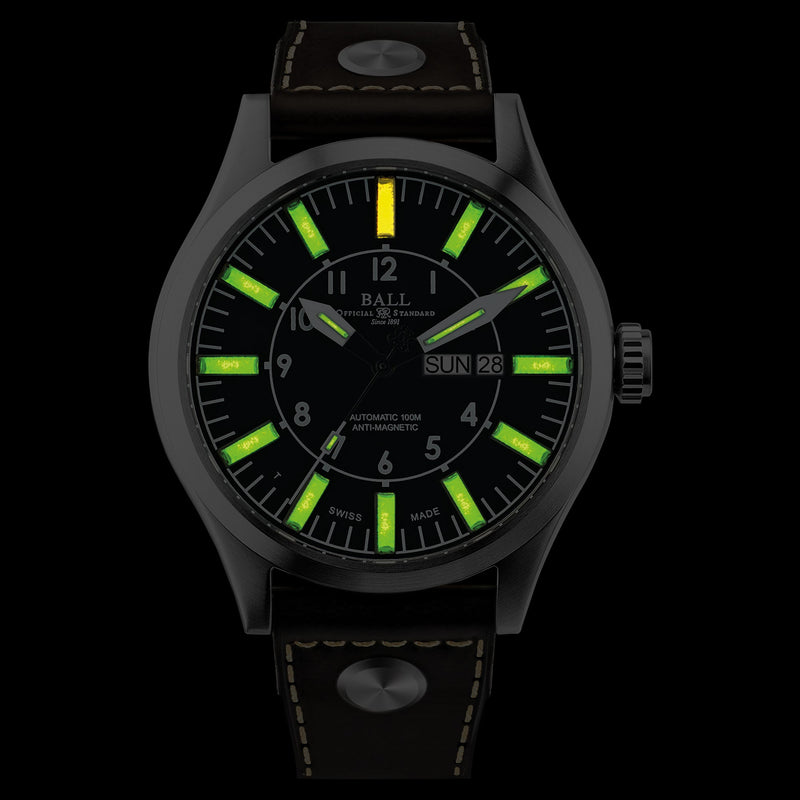 Ball Engineer Master II Aviator Men s Black Watch NM1080C L13 BK