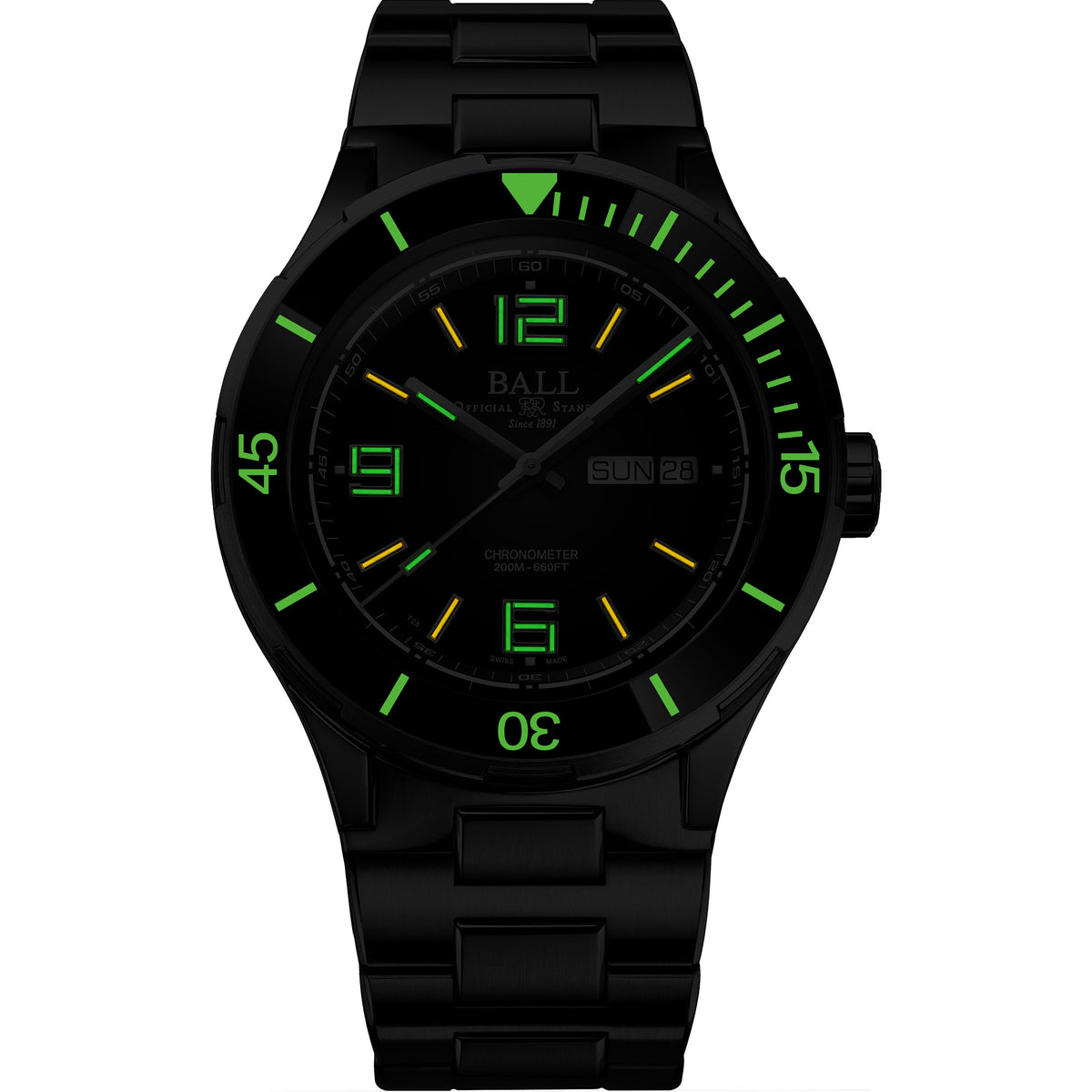 Ball Roadmaster Marine Fume Men's Watch