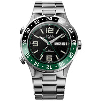 Automatic Watch - Ball Roadmaster Marine GMT Men's Black Watch DG3030B-S2C-BK