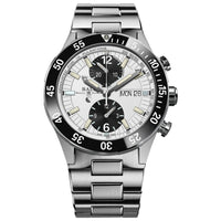 Automatic Watch - Ball Roadmaster Rescue Chronograph Men's White Watch DC3030C-S-WHBK