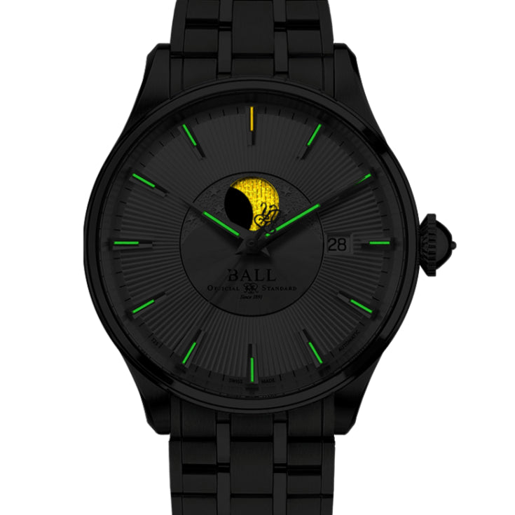 Ball Trainmaster Moon Ball Moonphase Ball Watch Company