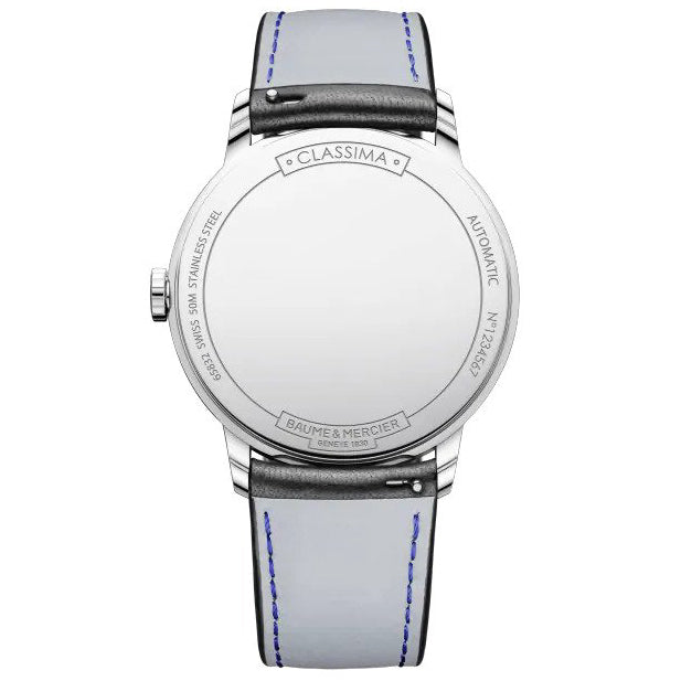 Automatic Watch - Baume Mercier Men's Black Classima Watch BM0A10453