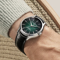 Automatic Watch - Baume Mercier Men's Black Clifton Watch BM0A10592