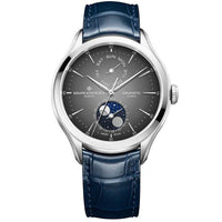 Automatic Watch - Baume Mercier Men's Blue Clifton Watch BM0A10548