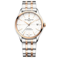 Automatic Watch - Baume Mercier Men's Two-Tone Clifton Watch BM0A10458
