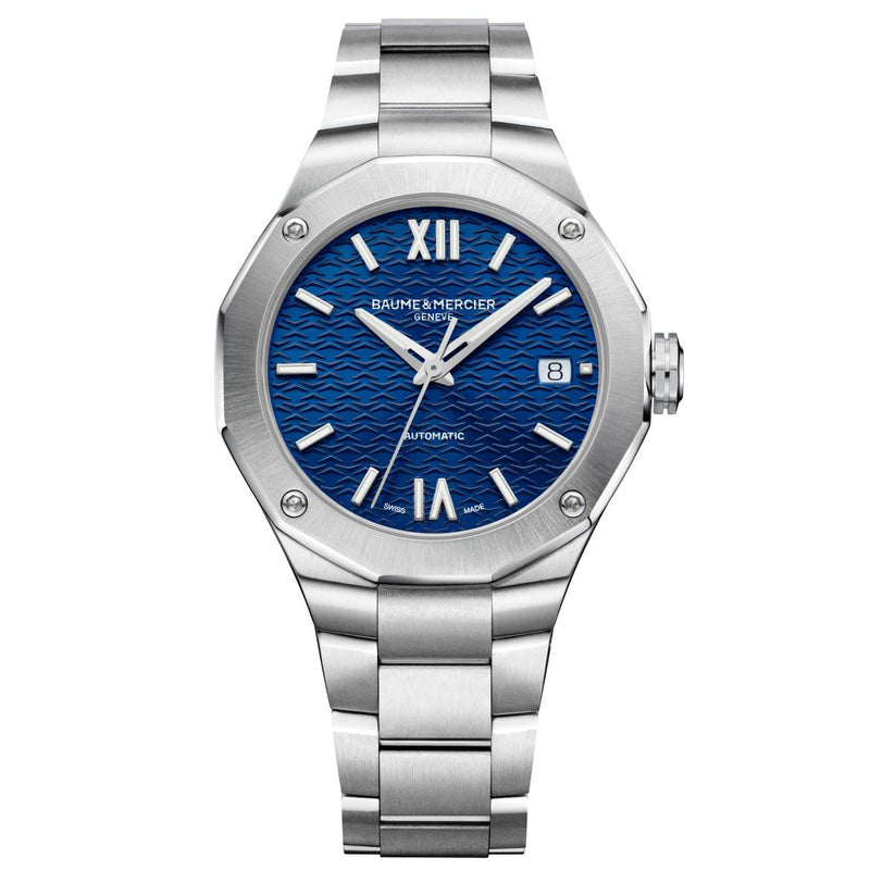 Automatic Watch - Baume & Mercier  Riviera Auto Unisex Blue Watch BM0A10679