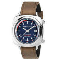 Automatic Watch - Briston Brown Clubmaster Diver Automatic Watch 17642.PS.D.15.LVBR