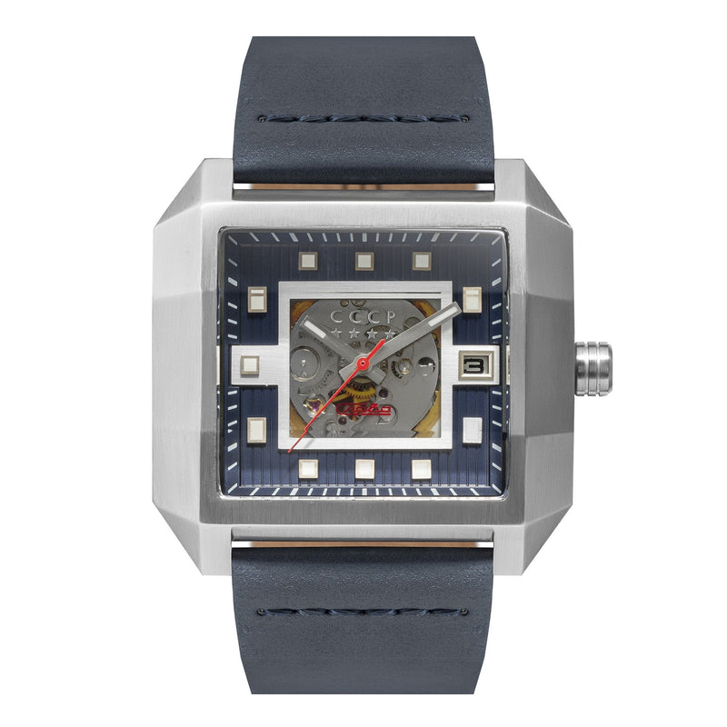 Automatic Watch - CCCP Blue Chakhava Automatic CCCP Watch CP-7058-02
