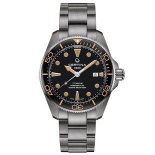 Automatic Watch - Certina DS Action Diver Automatic Men's Titanium Watch C0326074405100