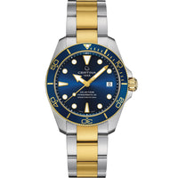 Automatic Watch - Certina DS Action Diver Sea Turtle Conservancy Special Edition Men's Two-Tone Watch C0328072204110