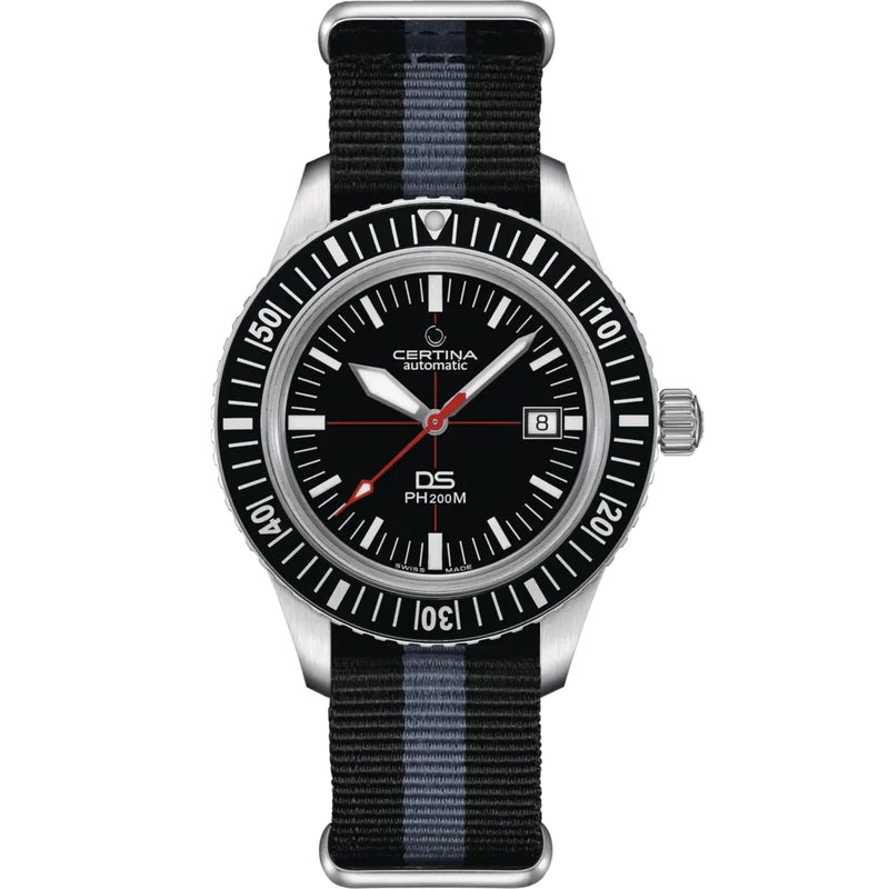 Automatic Watch - Certina DS PH200M Automatic Men's Steel Aquatic Watch C0364071605000