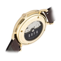 Automatic Watch - Dufa Black Aalto Automatic Regulator Watch DF-9017-02