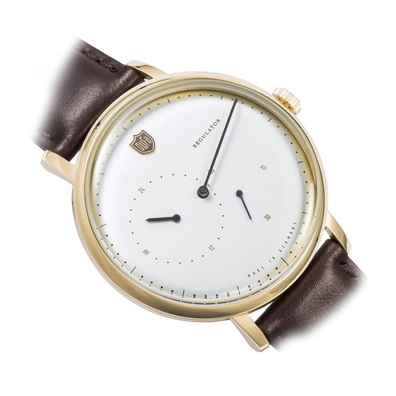 Automatic Watch - Dufa Black Aalto Automatic Regulator Watch DF-9017-02
