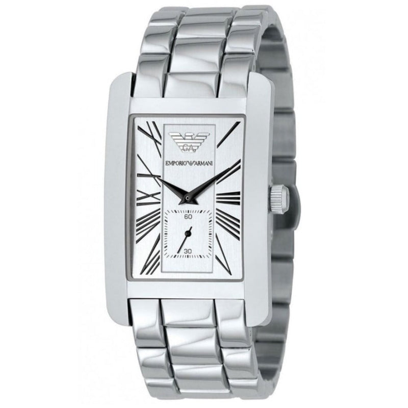 Automatic Watch - Emporio Armani AR0145 Men's Automatic Classic White Watch