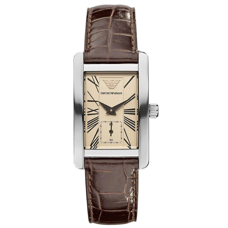 Automatic Watch - Emporio Armani AR0154 Men's  Classic Brown Watch