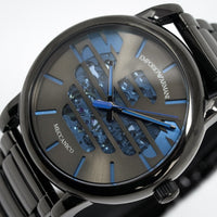 Automatic Watch - Emporio Armani AR60029 Men's Automatic Luigi Black PVD Watch