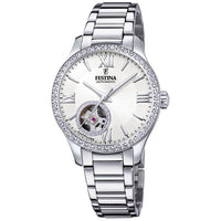 Automatic Watch - Festina F20485/1 Ladies Silver Automatic Watch