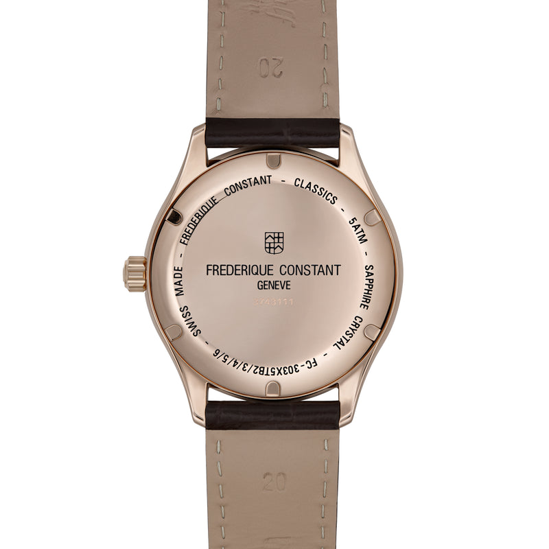 Automatic Watch - Frederique Constant Men’s Fc Classic Index Automatic Brown Watch  FC-303MC5B4