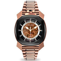 Automatic Watch - Gaga Milano Men's Gold Frame One Automatic Watch 7074ICM01BG