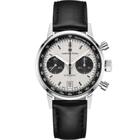 Automatic Watch - Hamilton American Classic Intramatic Auto Chronograph Men's Black Watch H38416711