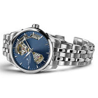 Automatic Watch - Hamilton Jazzmaster Open Heart Auto Ladies Blue Watch H32215141