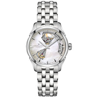 Automatic Watch - Hamilton Jazzmaster Open Heart Auto Ladies White Watch H32215190