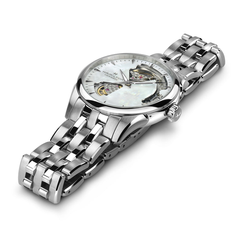 Hamilton jazzmaster open heart lady 2025 auto