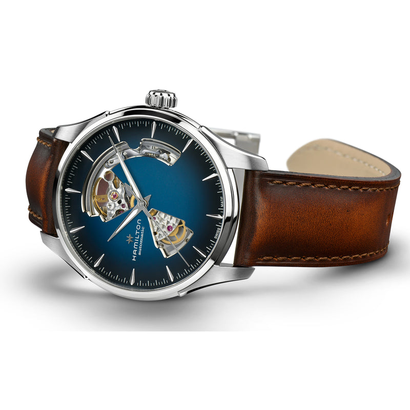 Automatic Watch - Hamilton Jazzmaster Open Heart Auto Men's Brown Watch H32675540