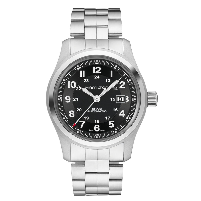 Automatic Watch - Hamilton Khaki Field Auto Men's Black Watch H70515137