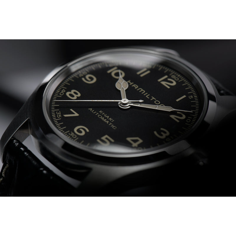 Automatic Watch - Hamilton Khaki Field Murph Auto Men's Black Watch H70605731
