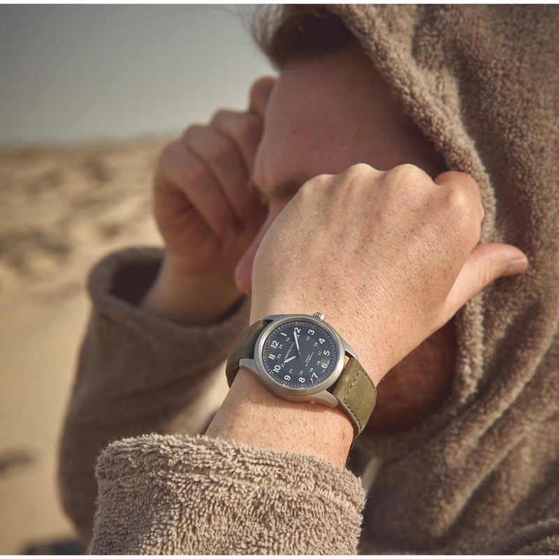 Hamilton men's top khaki field watch