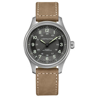 Automatic Watch - Hamilton Khaki Field Titanium Auto Men's Brown Watch H70545550
