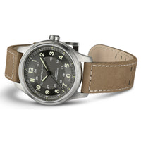 Automatic Watch - Hamilton Khaki Field Titanium Auto Men's Brown Watch H70545550