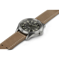 Automatic Watch - Hamilton Khaki Field Titanium Auto Men's Brown Watch H70545550