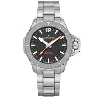 Automatic Watch - Hamilton Khaki Navy Frogman Auto Men's Black Watch H77815130