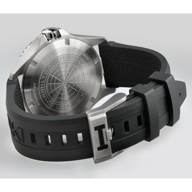 Automatic Watch - Hamilton Khaki Navy Scuba Auto Men's Black Watch H82515330