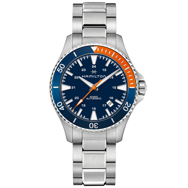 Automatic Watch - Hamilton Khaki Navy Scuba Auto Men's Blue Watch H82365141