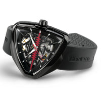 Automatic Watch - Hamilton Ventura Elvis80 Skeleton Auto Men's Black Watch H24535331