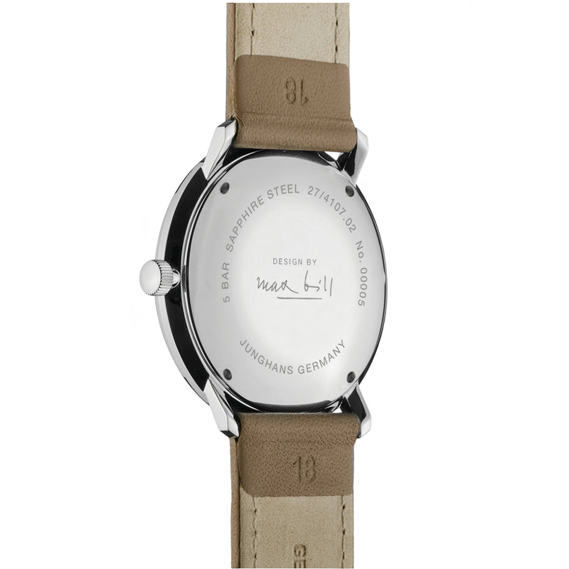 Automatic Watch - Junghans Max Bill Kleine Unisex Brown Watch 27/4107.02