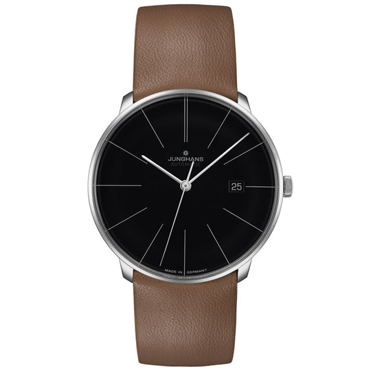 Junghans Meister Fein Brown/Black Automatic Gent's Watch 27/4154.00