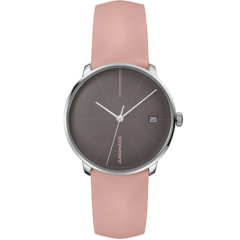Automatic Watch - Junghans Meister Fein Kleine Ladies Pink Watch 27/4231.00