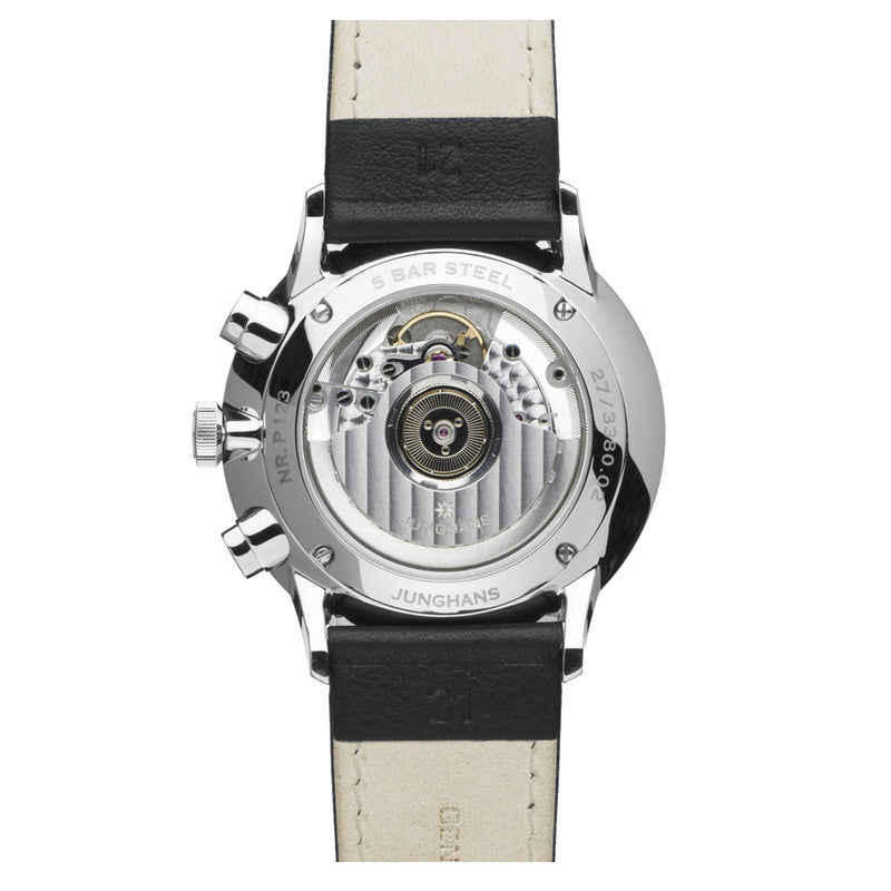 Automatic Watch - Junghans Meister Telemeter Men's Black Watch 27/3380.02