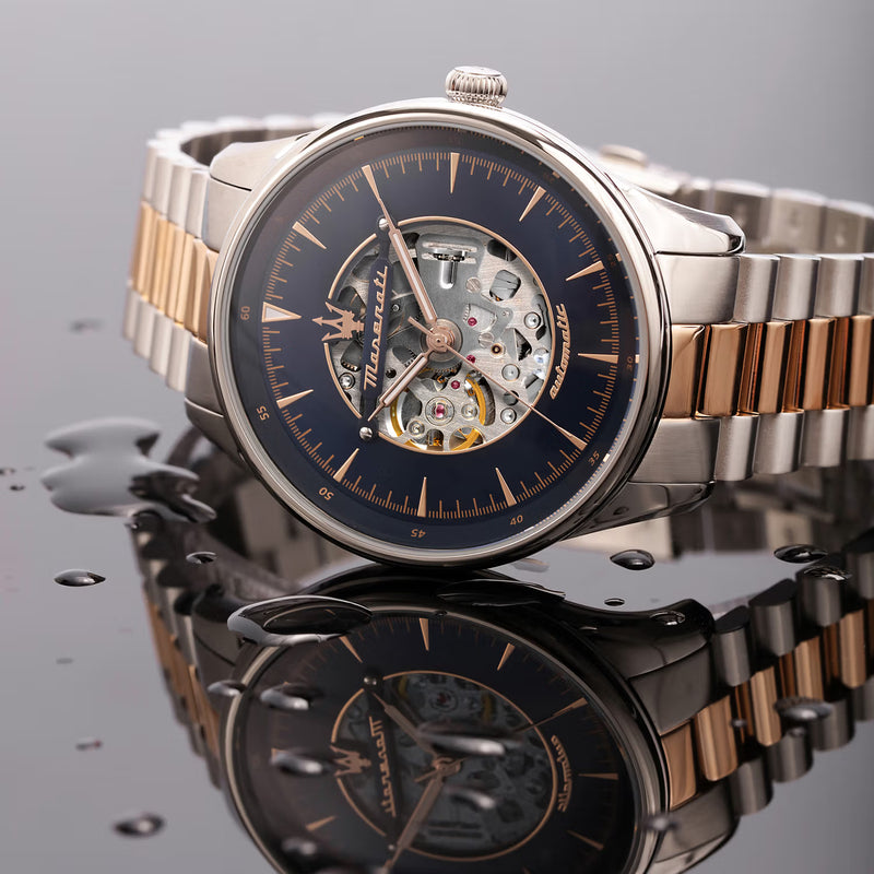 Automatic Watch - Maserati Tradizione Auto Two-Tone Men's Watch R8823146001