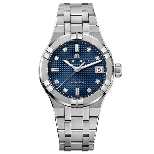 Maurice Lacroix Ladies Blue Aikon Automatic Watch AI6006-SS002-450-1