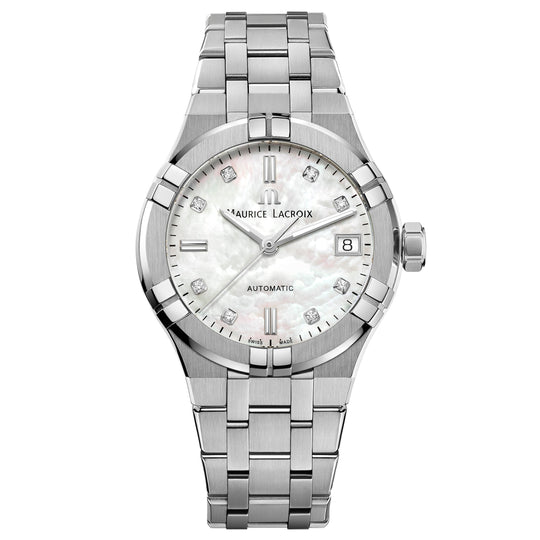 Maurice Lacroix Ladies White Aikon Automatic Watch AI6006-SS002-170-1