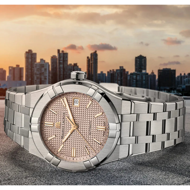 Maurice Lacroix Men s Brown Aikon Automatic Watch